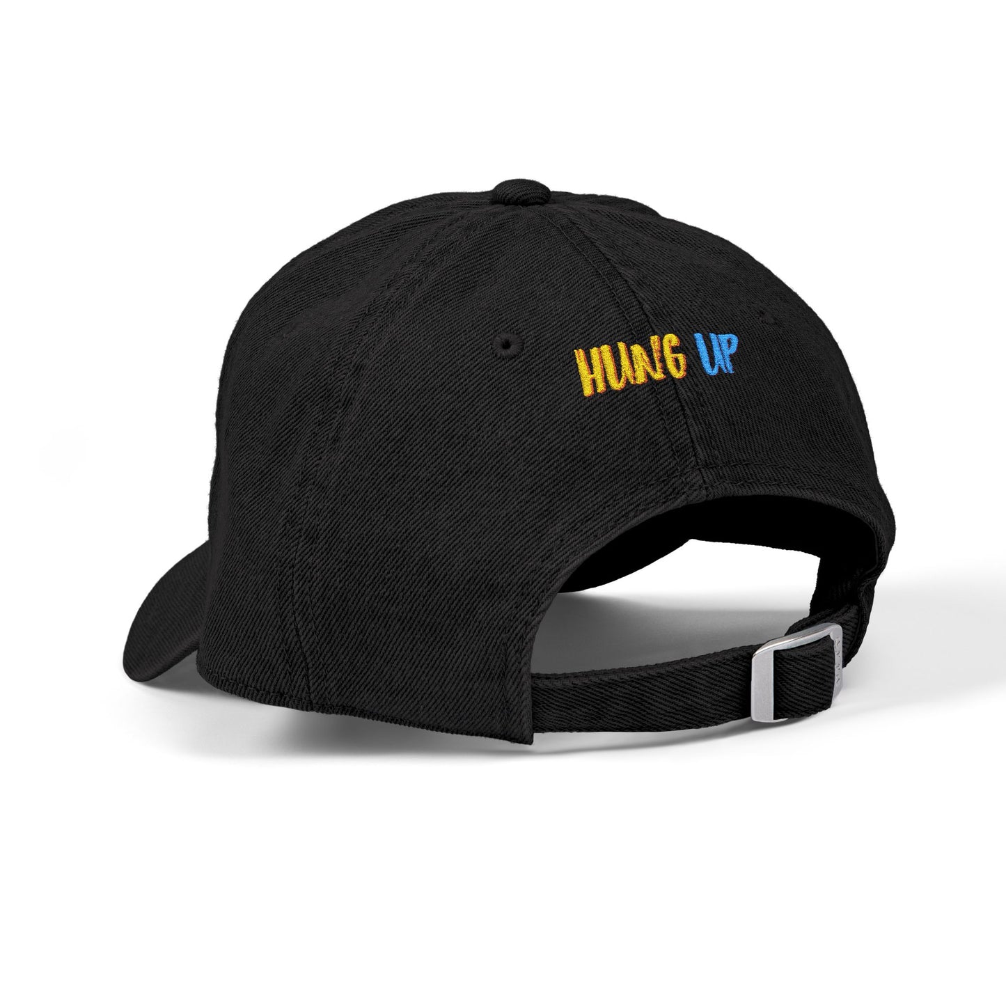 Hung Up - Denim "Dad" Hat - Embroidered