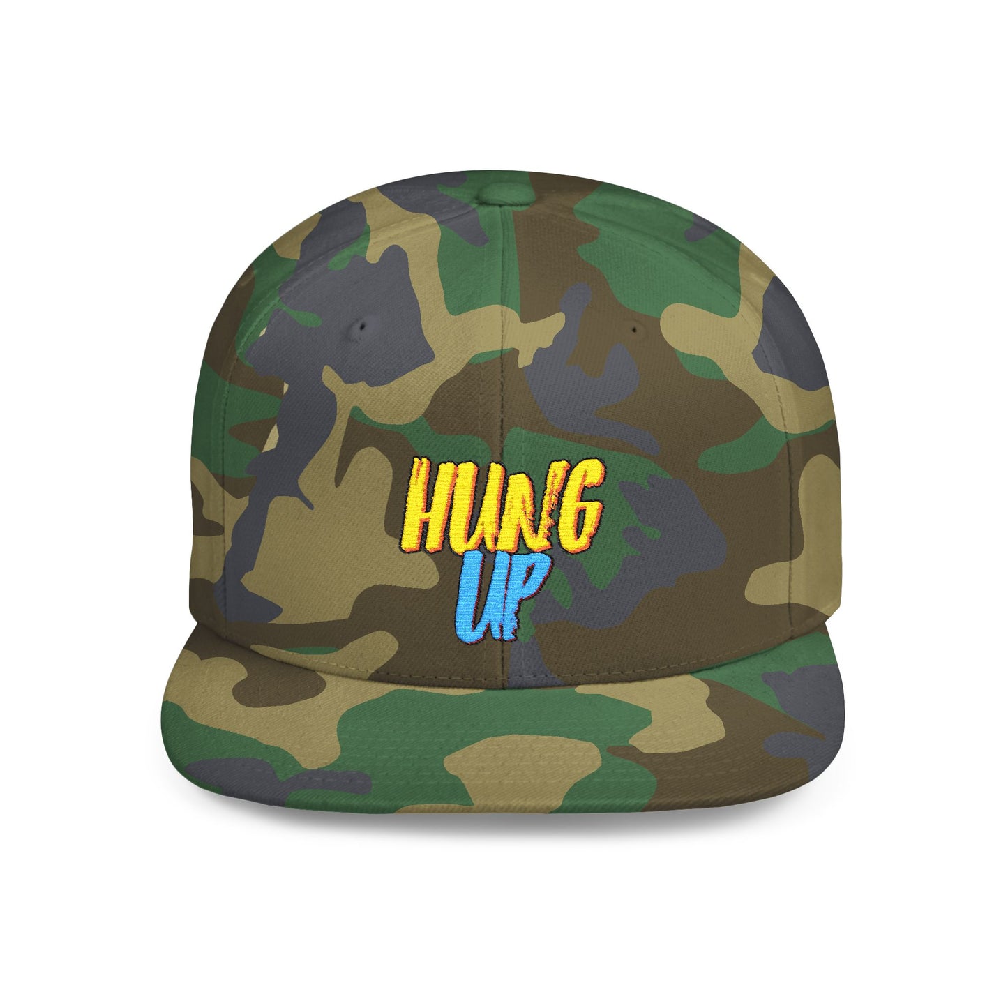 Hung Up - Snapback Cap – Neon Stitch Series