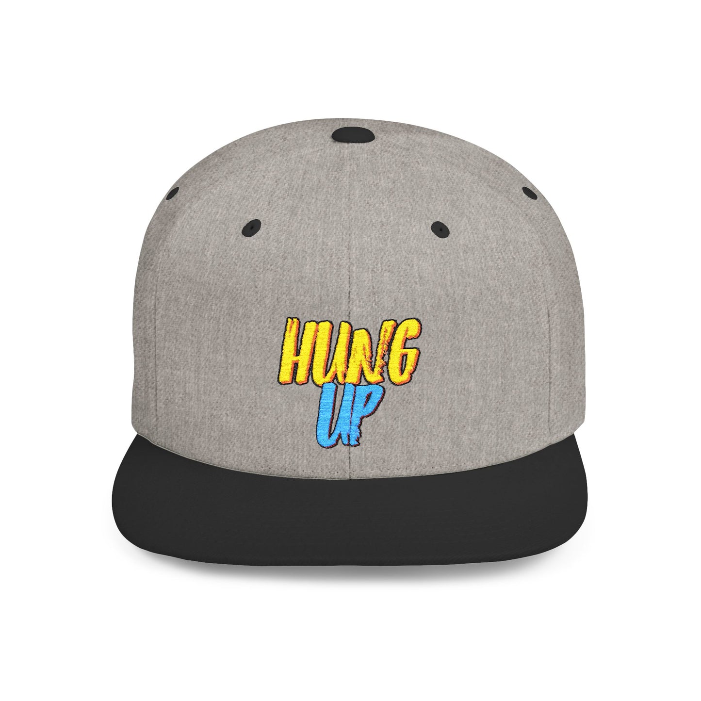 Hung Up - Snapback Cap – Neon Stitch Series