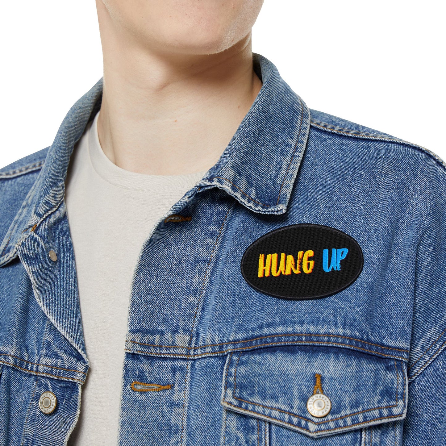 Hung Up - Iron-On Patch