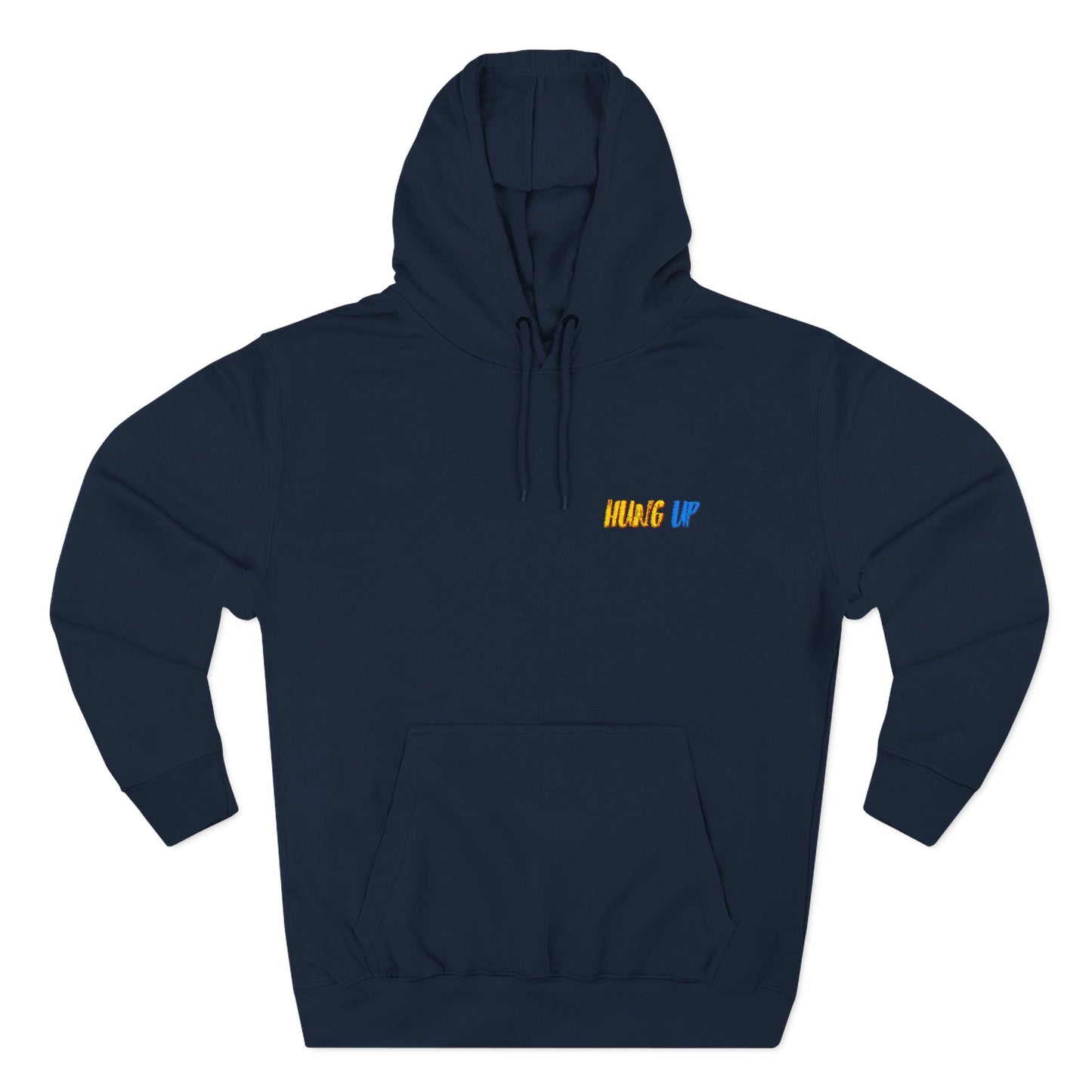 Hung Up - Three-Panel Fleece Hoodie - Embroidered 'Lil logo