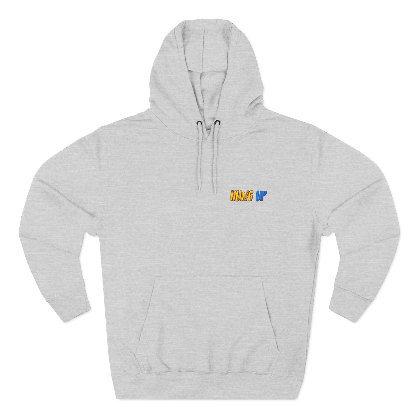 Hung Up - Three-Panel Fleece Hoodie - Embroidered 'Lil logo