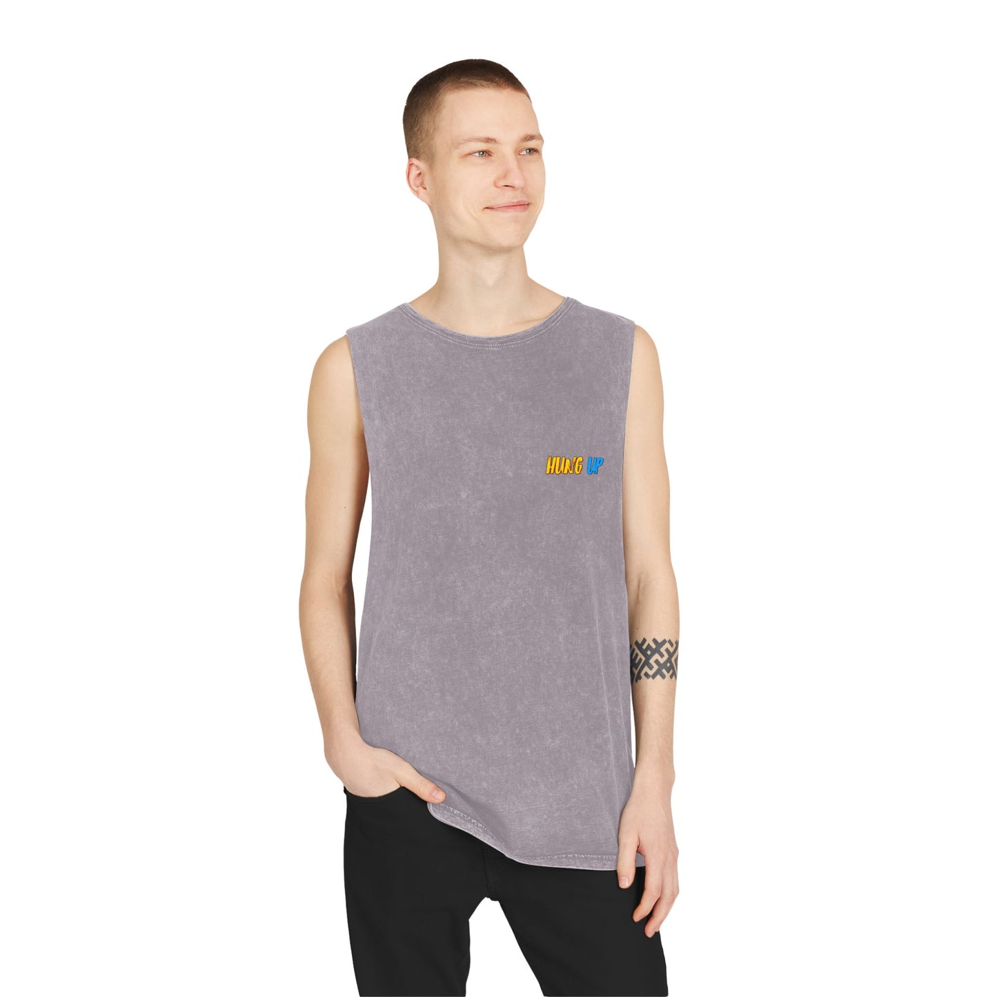 Hung Up - Siren Stonewash Graphic Tank