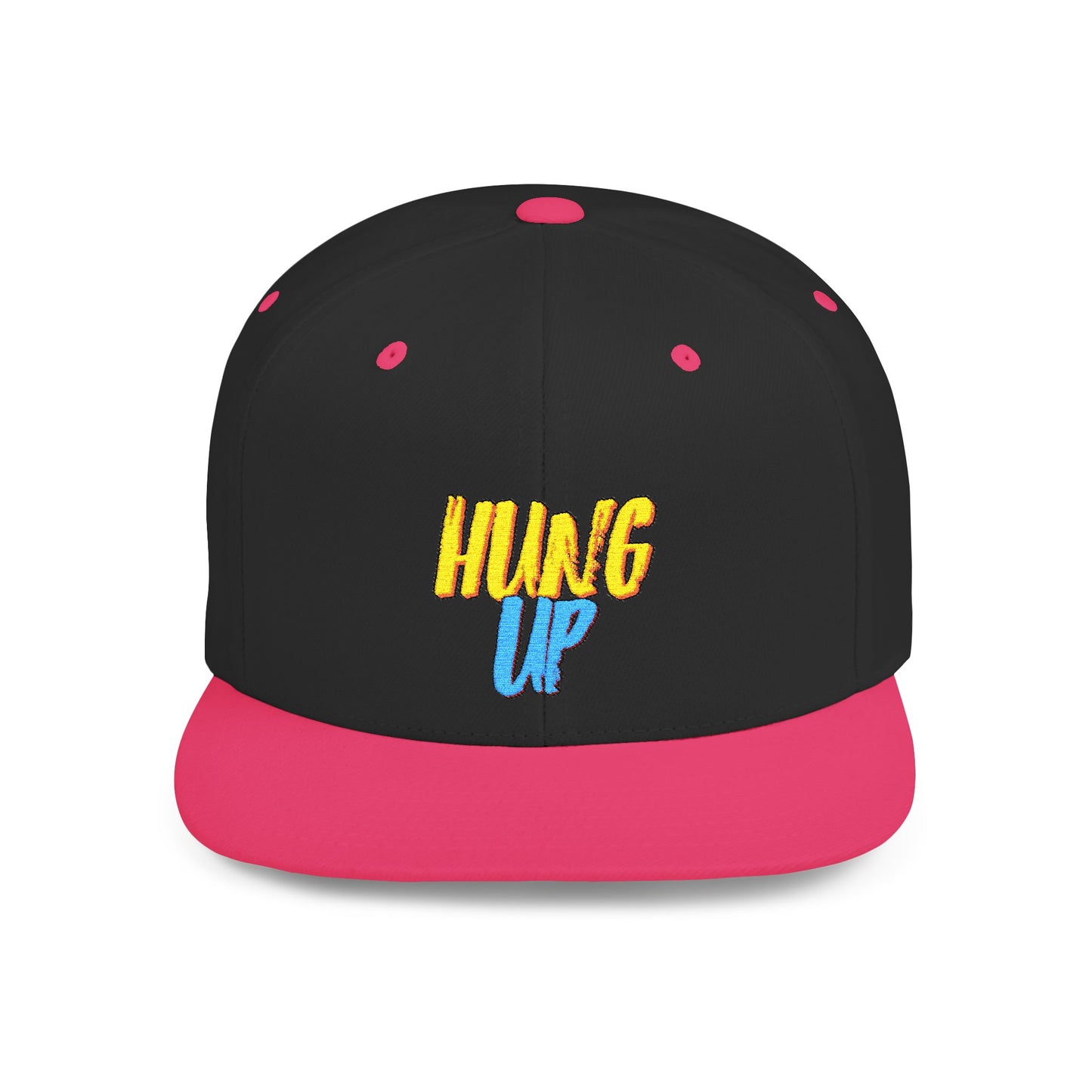 Hung Up - Snapback Cap – Neon Stitch Series