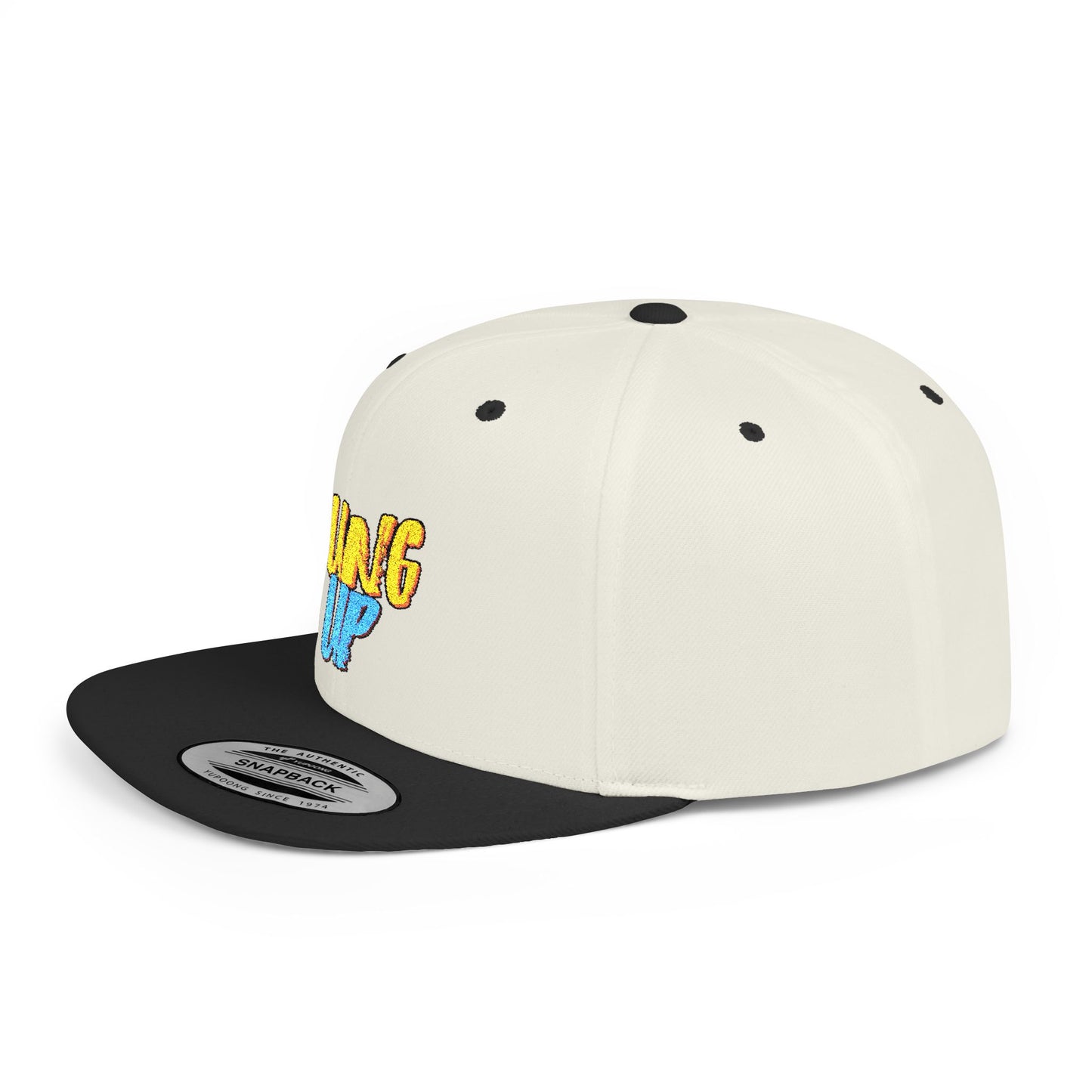 Hung Up - Snapback Cap – Neon Stitch Series