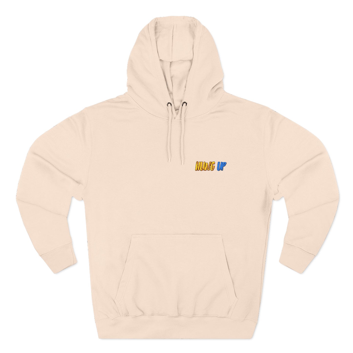 Hung Up - Three-Panel Fleece Hoodie - Embroidered 'Lil logo