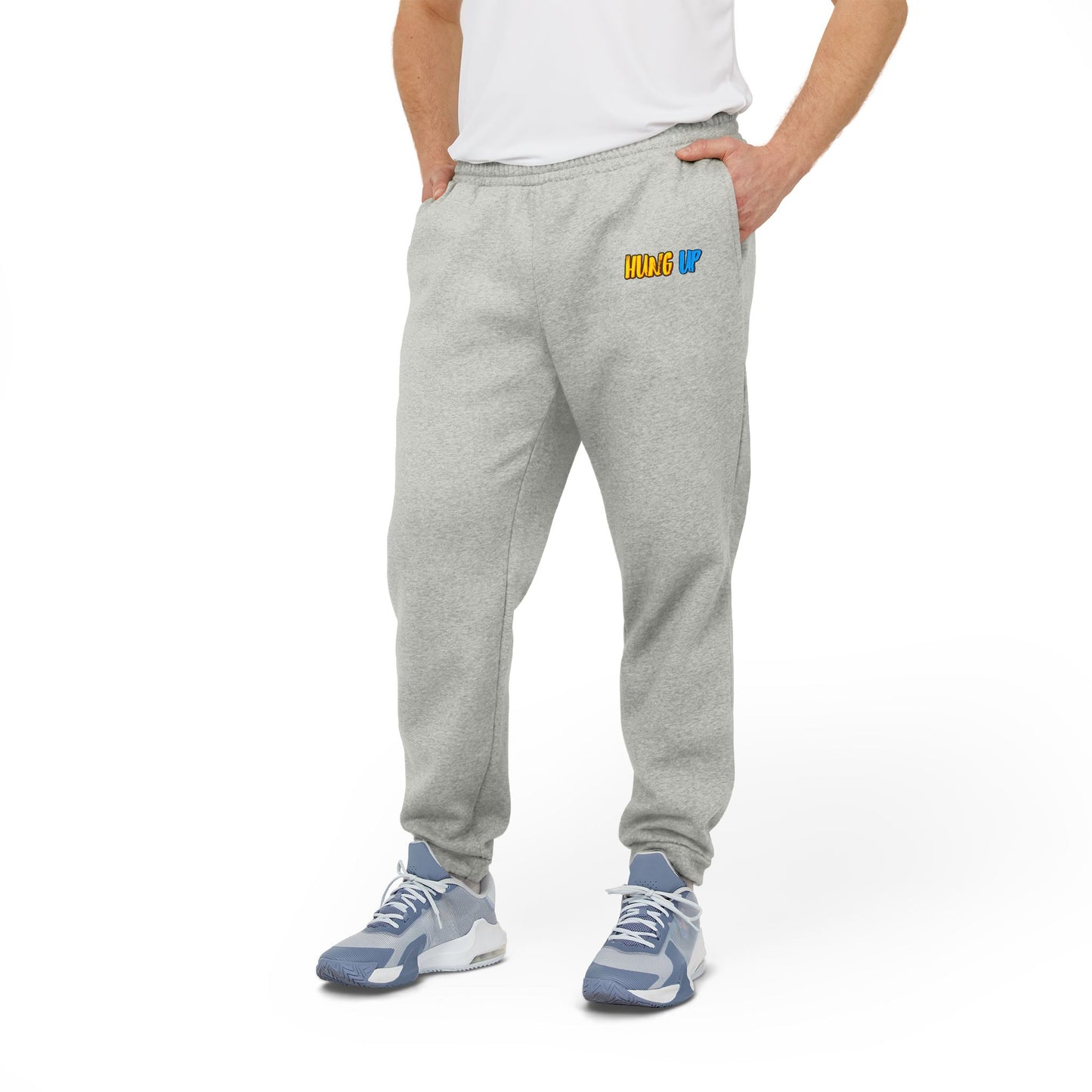 Hung Up Logo - Cozy Fleece adidas Joggers