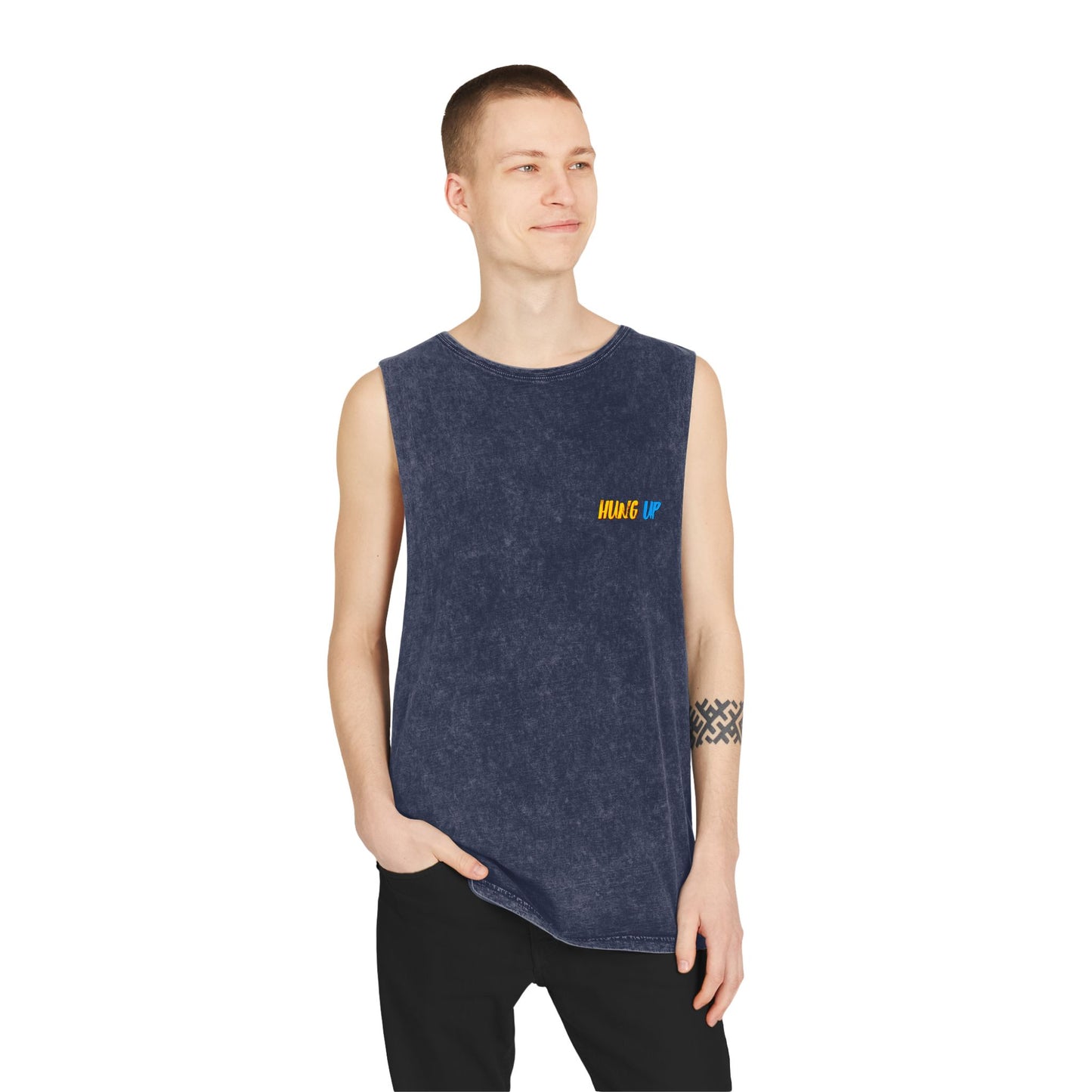 Hung Up - Siren Stonewash Graphic Tank