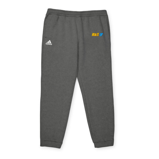 Hung Up Logo - Cozy Fleece adidas Joggers