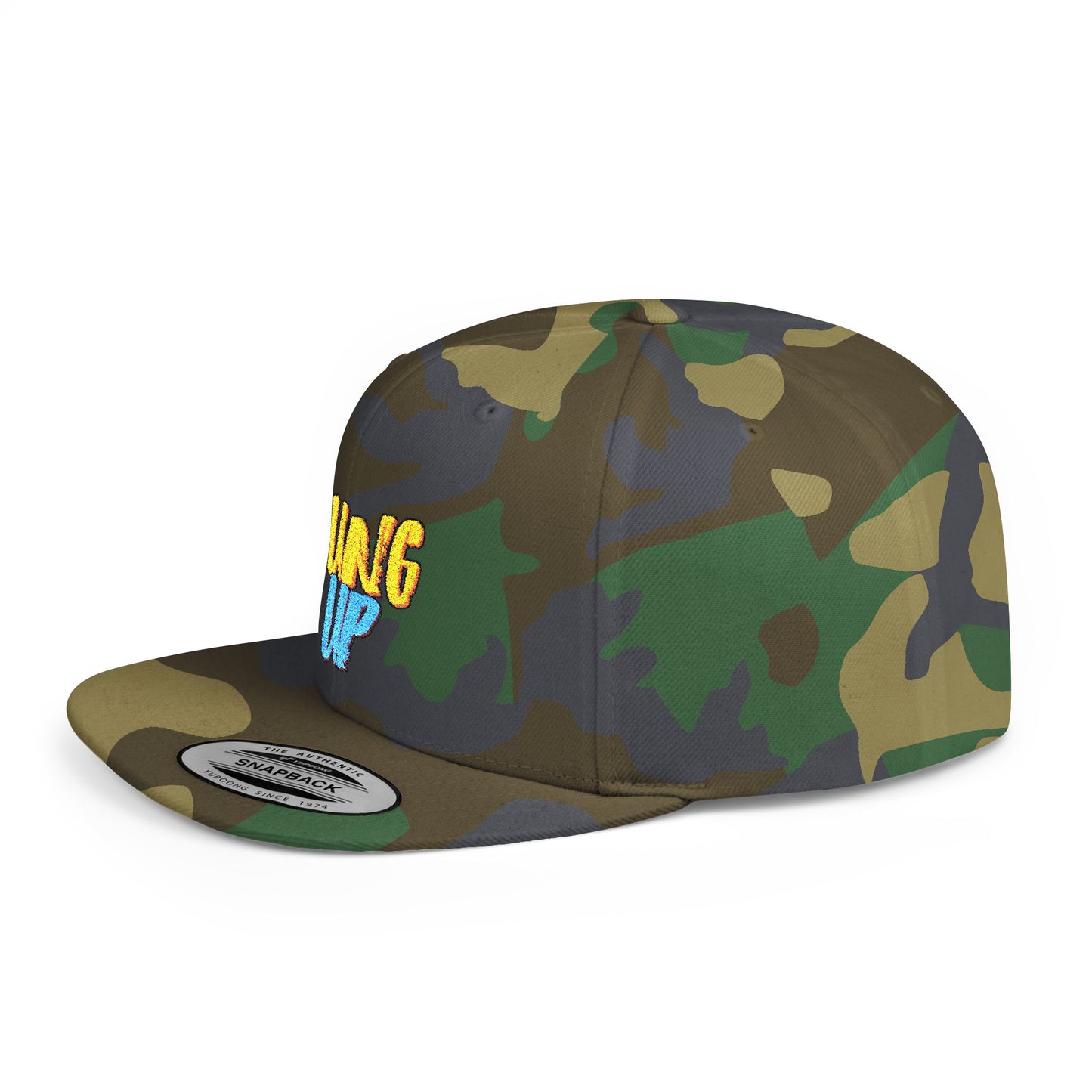 Hung Up - Snapback Cap – Neon Stitch Series