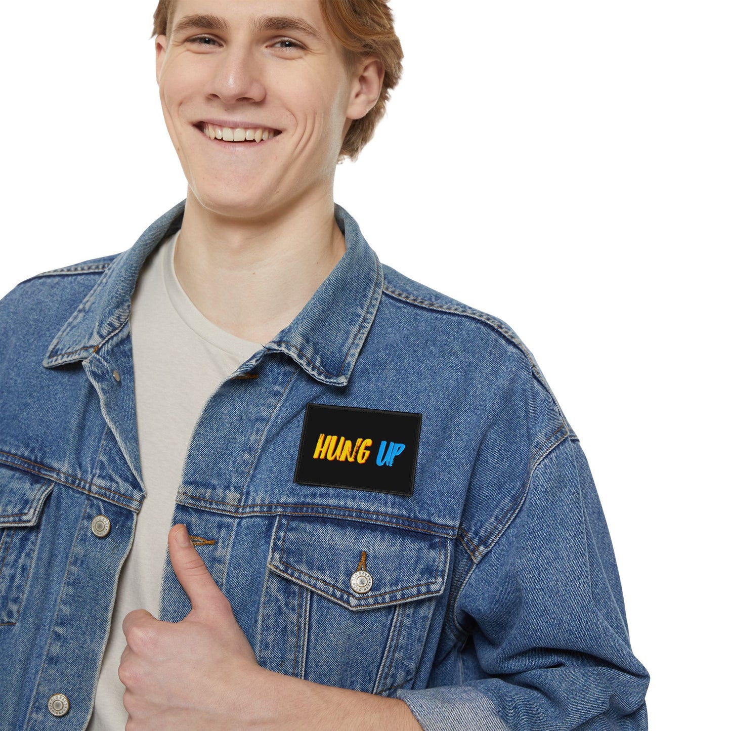 Hung Up - Iron-On Patch