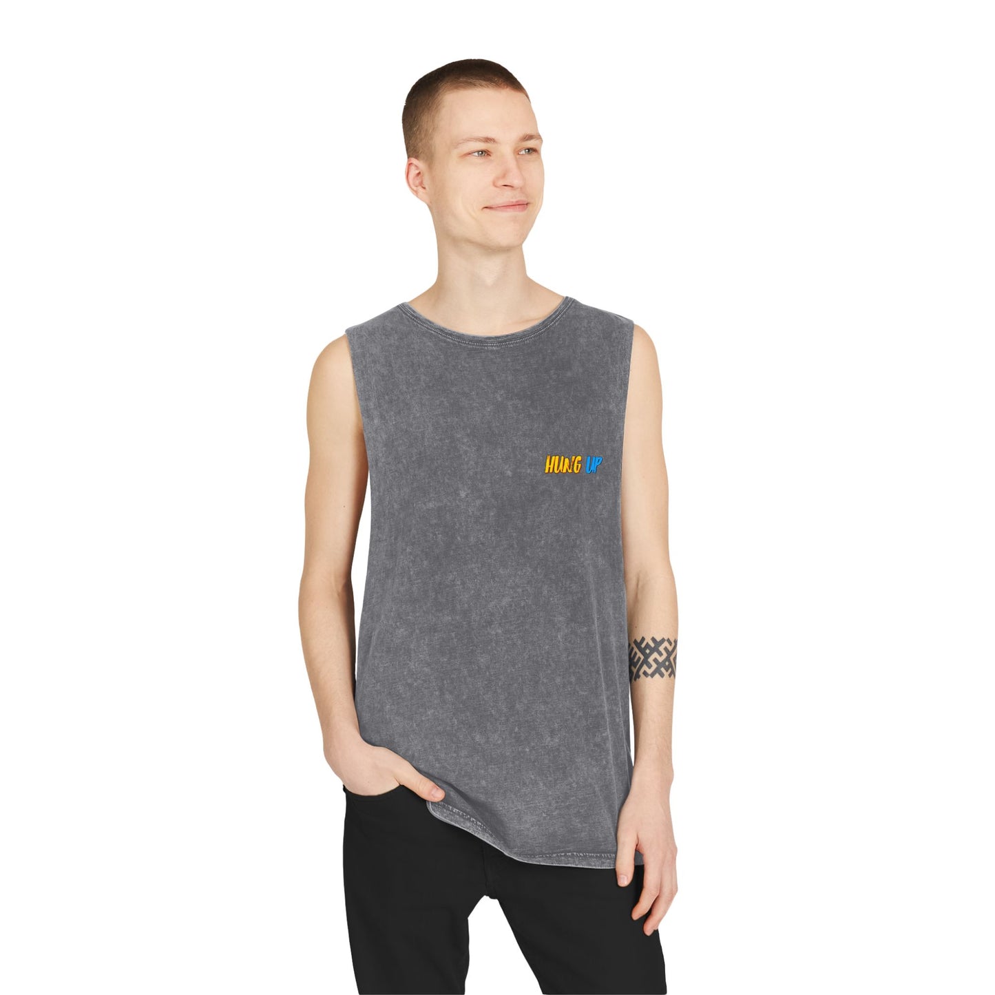Hung Up - Siren Stonewash Graphic Tank