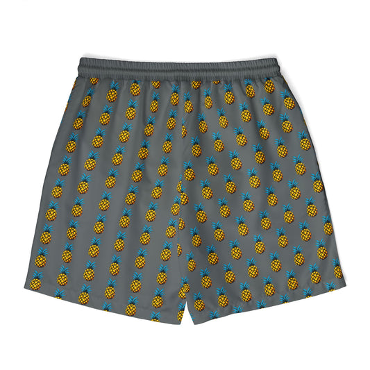Hung Up - Pineapple Pattern - Unisex Swim Shorts