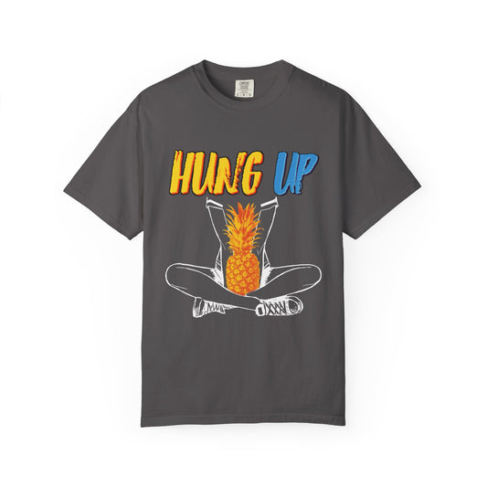 Hung Up -OG Band Tee – Neon Pineapple Edition