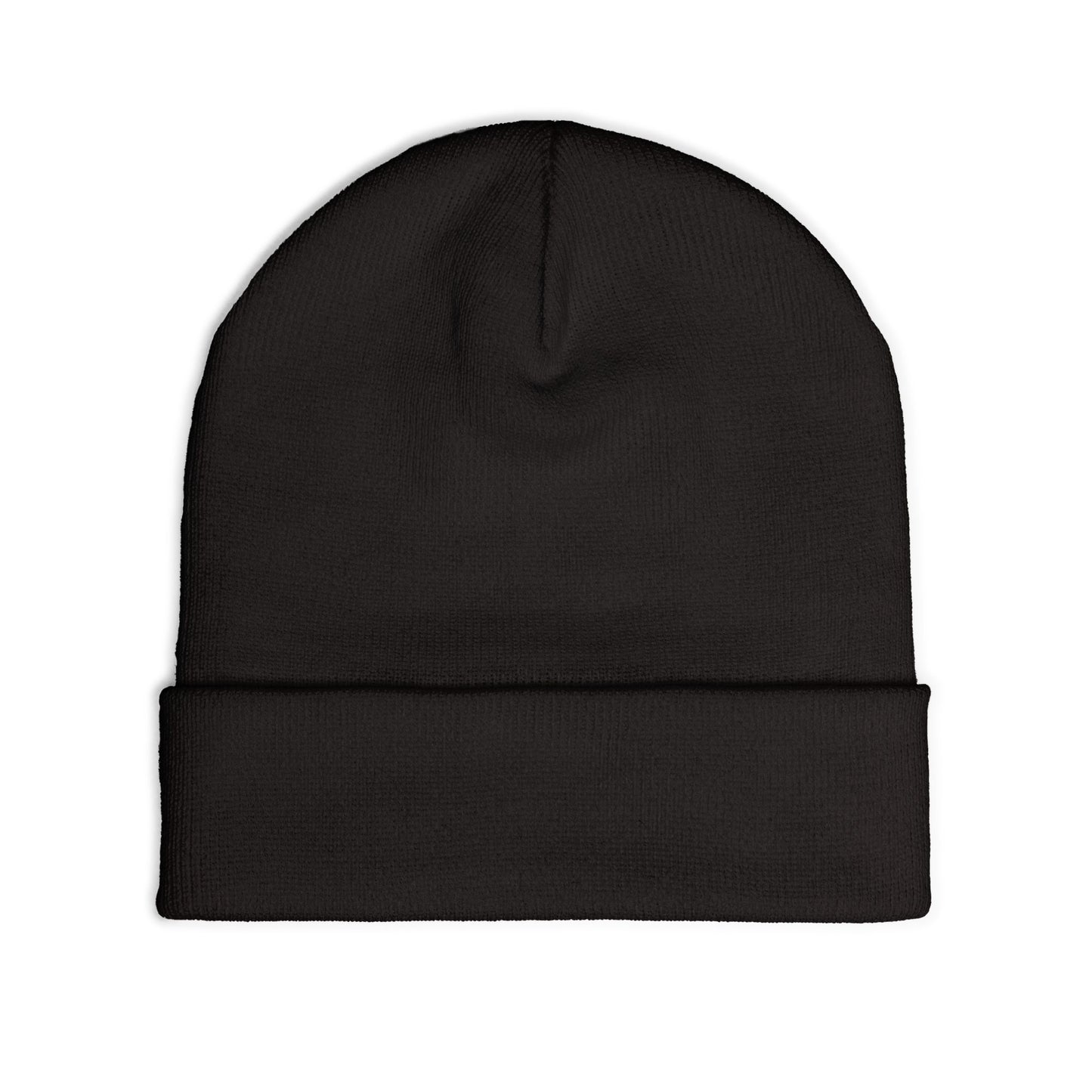 Hung Up Knit Beanie - Embroidered Logo