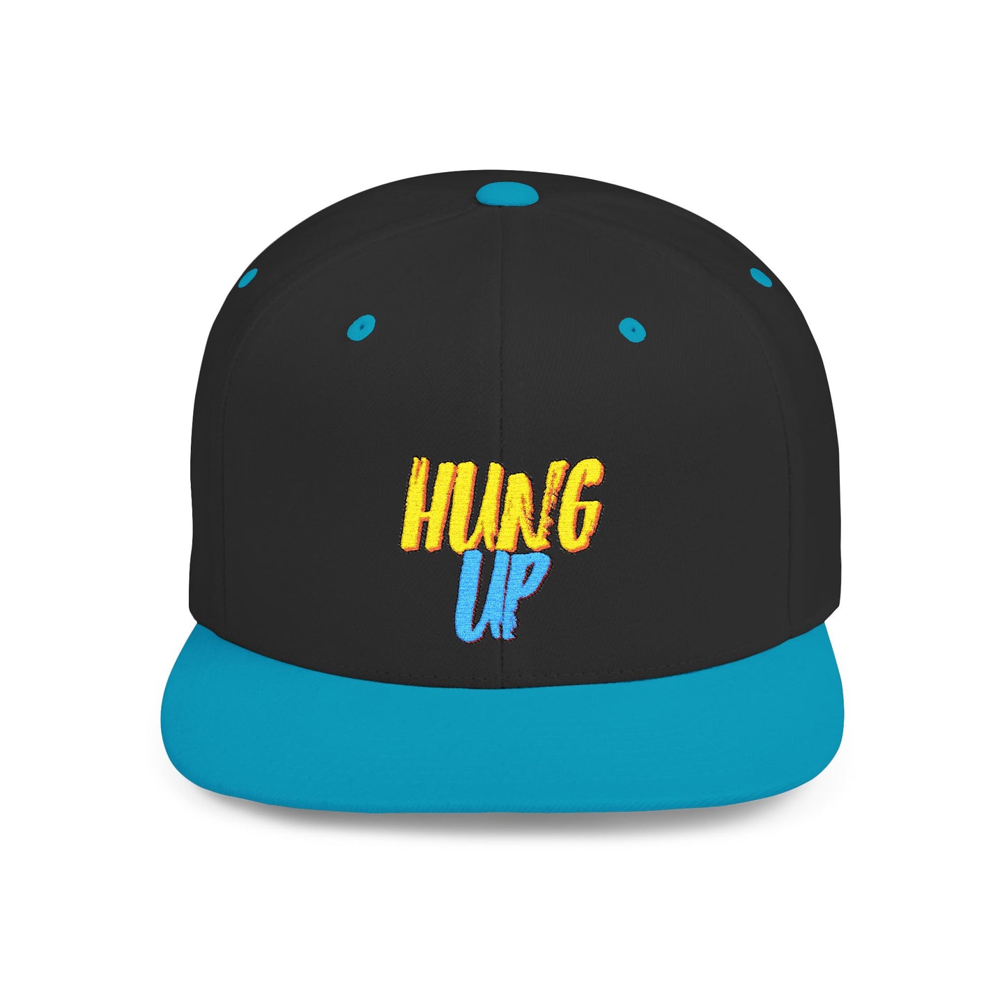 Hung Up - Snapback Cap – Neon Stitch Series