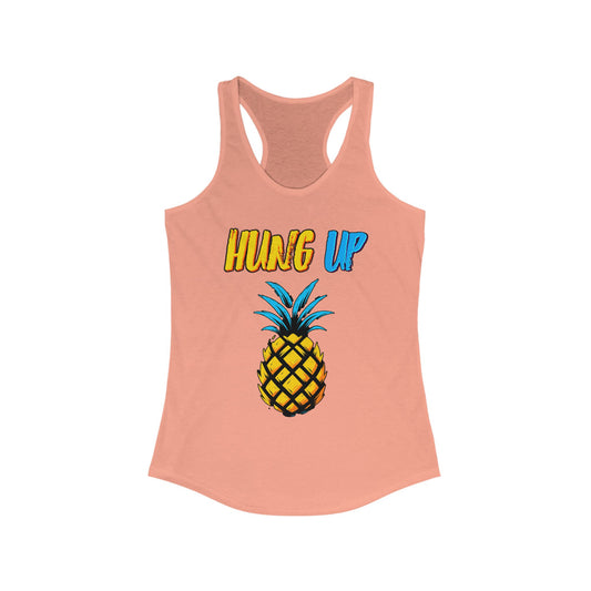 Hung Up - Neon Pineapple Tank – Racerback