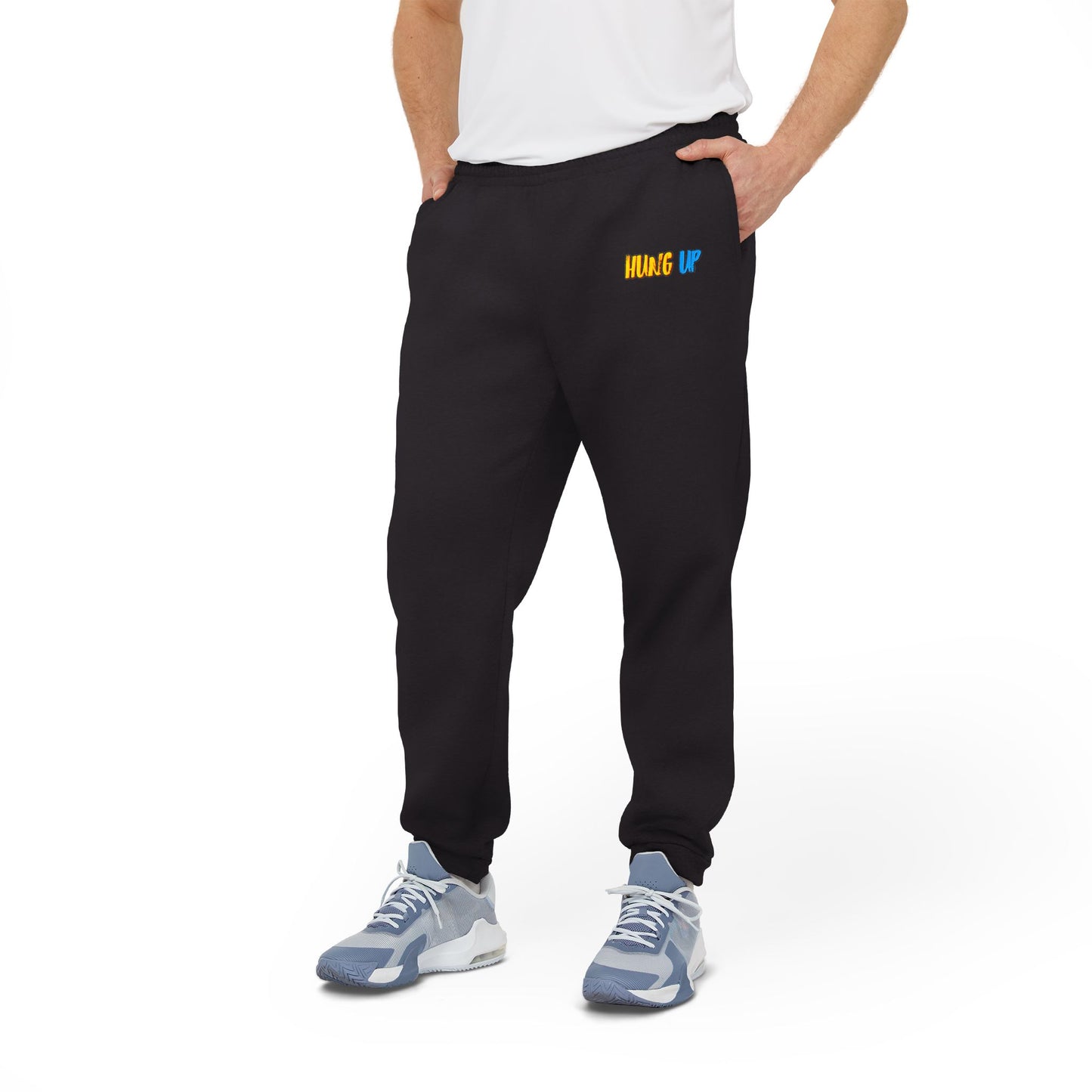 Hung Up Logo - Cozy Fleece adidas Joggers