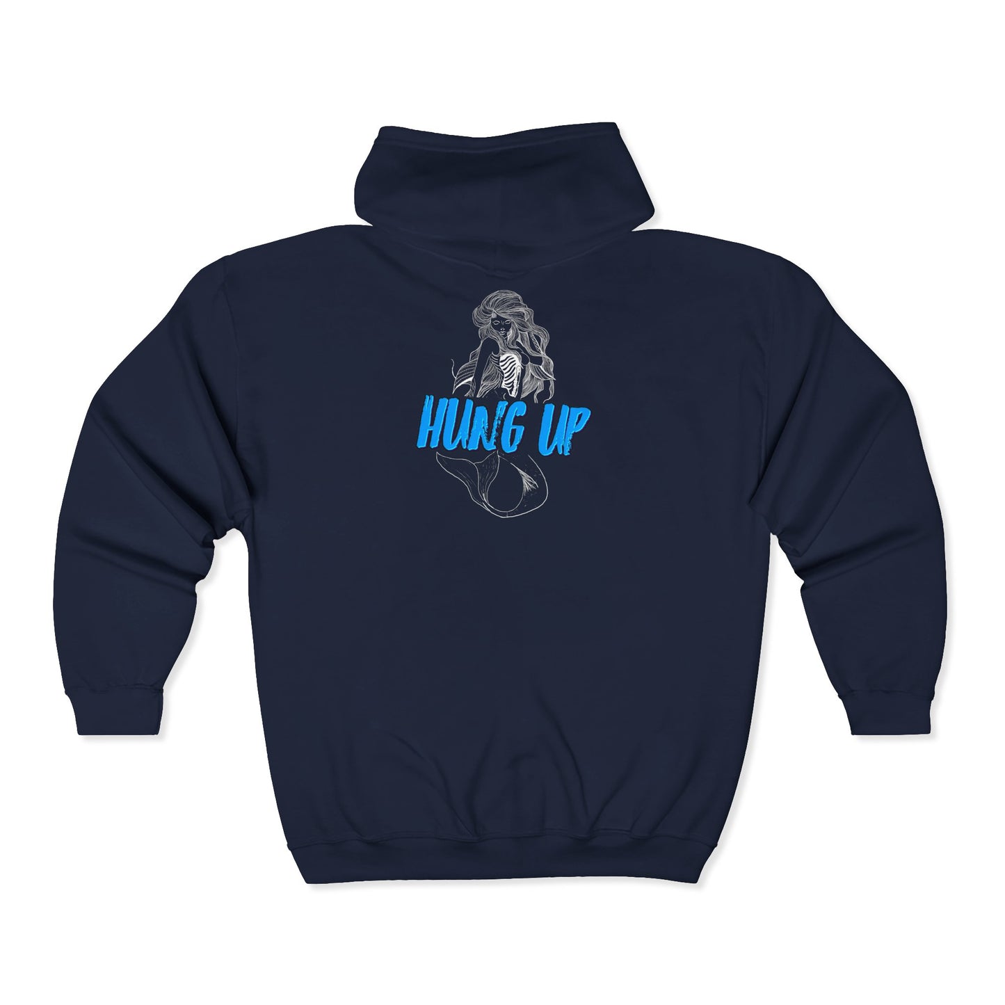 Hung Up- Siren Full Zip 'Lil logo Hoodie
