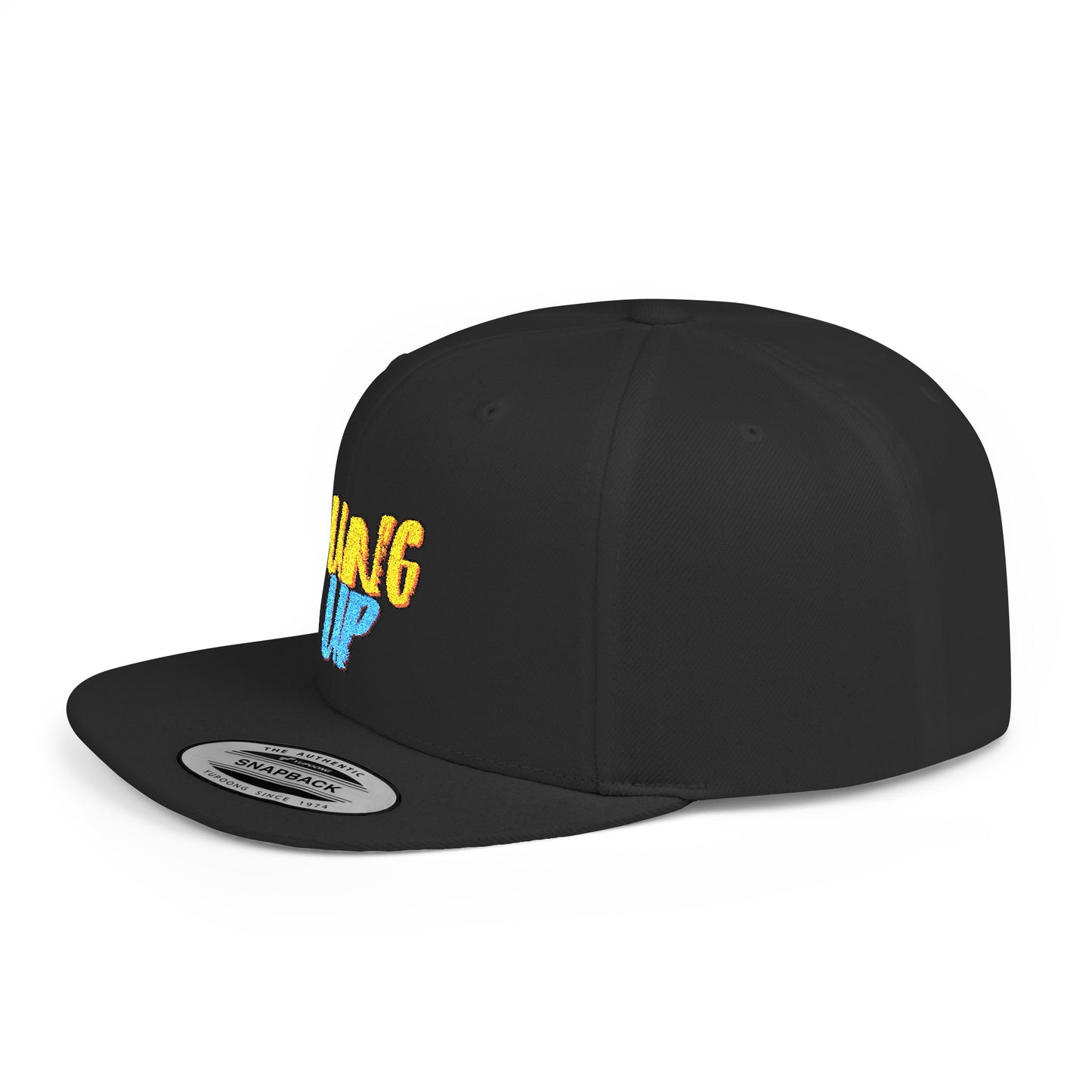 Hung Up - Snapback Cap – Neon Stitch Series