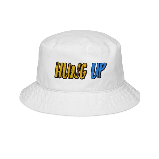 Hung Up - Embroidered Bucket Hat