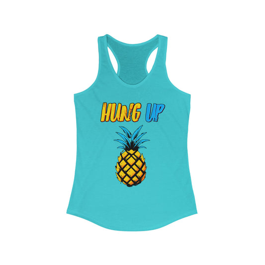 Hung Up - Neon Pineapple Tank – Racerback